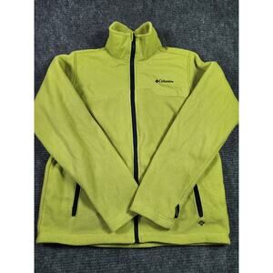 Columbia Bugaboo Green Fleece Interchange Jacket Youth Size 18-20 Winterwear